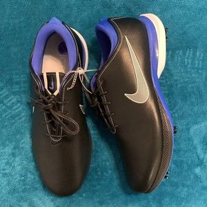 Nike Golf Air Zoom Victory Tour 2 Shoes Black Blue Platinum Size 11.5 CW8155-008